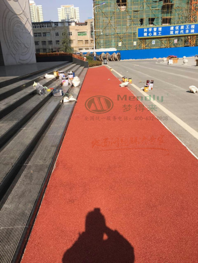 航天五一〇所 华池彩色路面