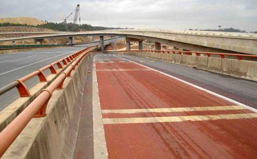 华池轻载防滑路面粘结材料