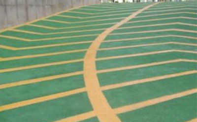 华池止滑车道材料